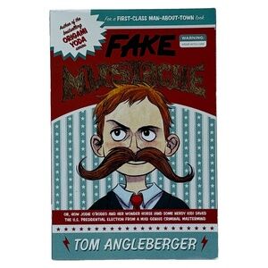 NEW! “Fake Mustache” Book By Tom Angleberger